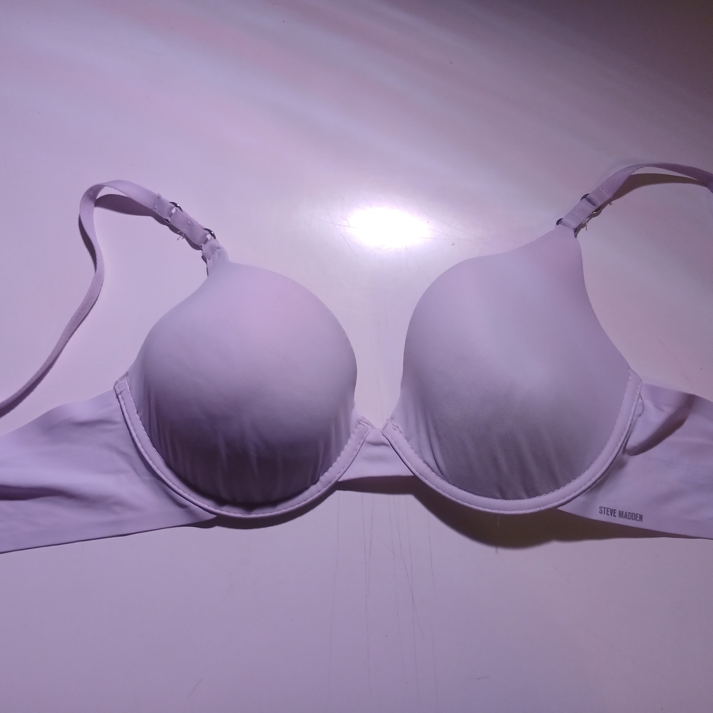Steve Madden White Bra